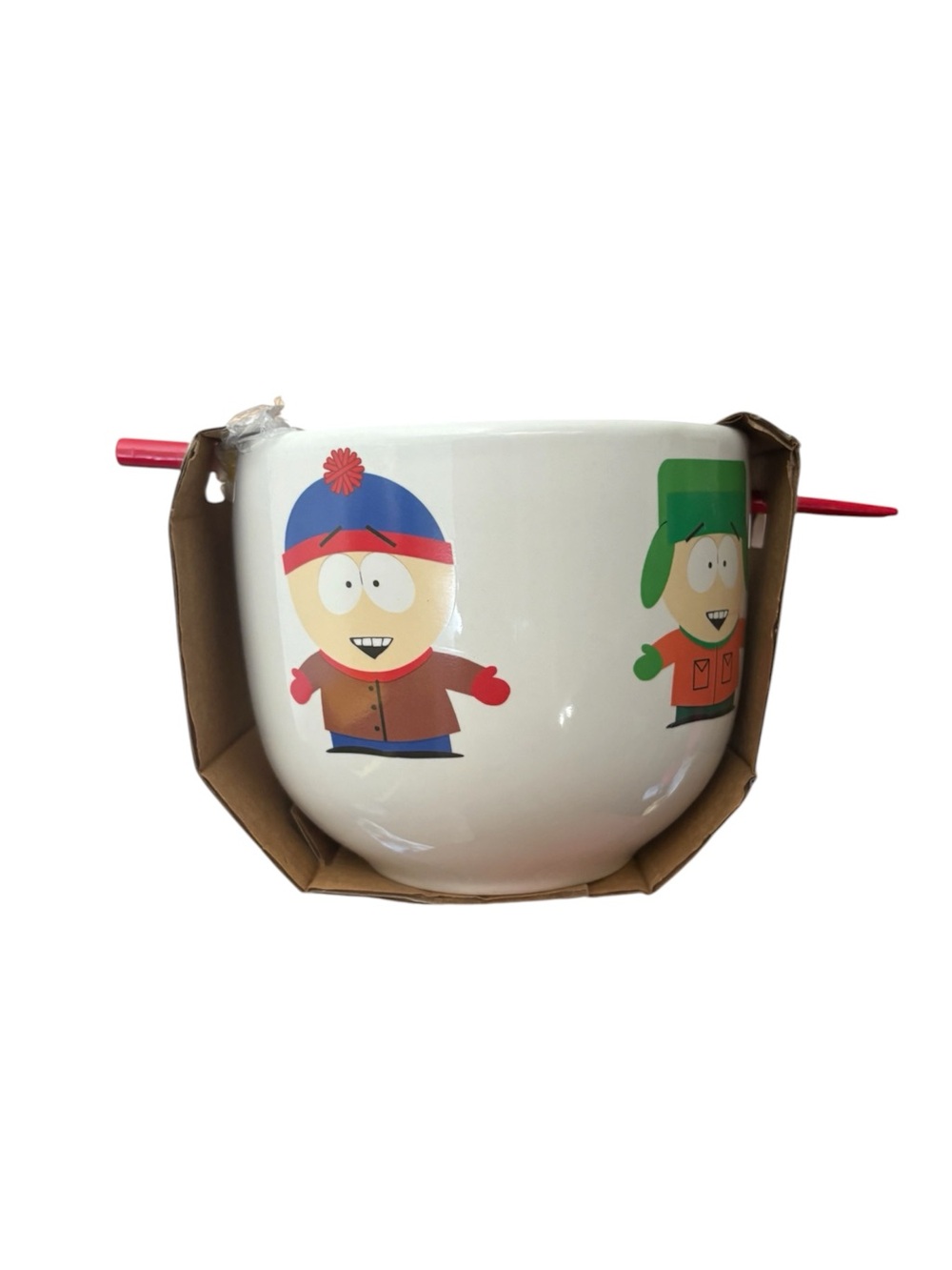 South Park Ramen Bowl with Chopsticks